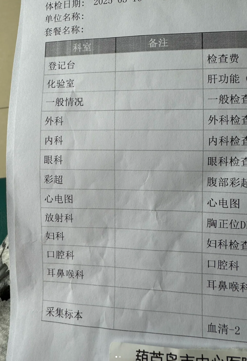 攀枝花找人代替抽血葫芦岛入职体检报告-第1张图片-代解忧